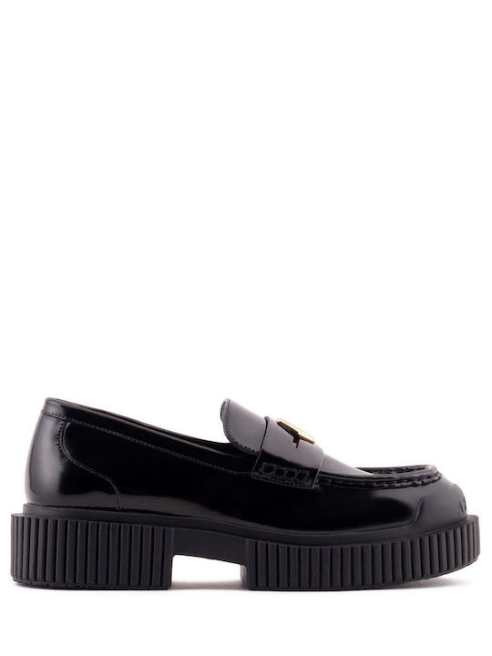 Armani Exchange Дамски Loafers в Черен Цвят