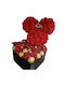 Box of Synthetic Roses Chocolates Minnie