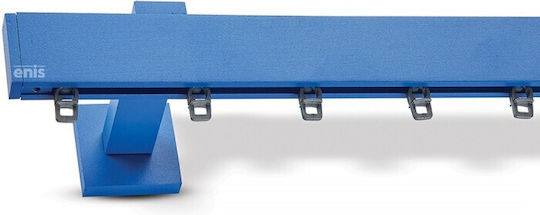 Enis by Domus Pf Cap One-Way Metallic Curtain Track Blue 300cm 510896-80