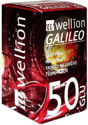 Wellion Galileo Blood Glucose Test Strips 50pcs