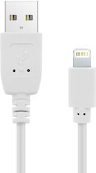 Apple USB Lightning кабел за зареждане и синхронизация, бързо зареждане 2.0, 1.2м, бял Apple USB Lightning кабел за зареждане и синхронизация, бързо зареждане 2.0, 1.2м, бял