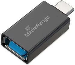 Adaptor Mediarange USB-A la USB Type-C Adaptor Mediarange USB-A la USB Type-C