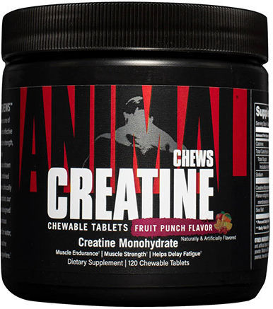 Universal Animal Creatine Chews 120 дъвки лимон