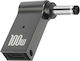 USB-C 100W Ladeadapter zu Lenovo 4,0 x 1,7mm Schwarz Stecker Grau