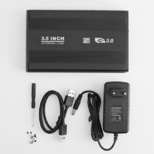 External Usb 3.0 Rack 3.5" Sata Hdd External Power Supply Computer Hdd Enclosure