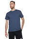 Bodymove Men's Short Sleeve T-shirt Raf Blue