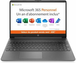 HP 15s-fq0024nf 15.6" FHD (Celeron-N4120/4GB/128GB SSD/W11 Home) (FR Keyboard)