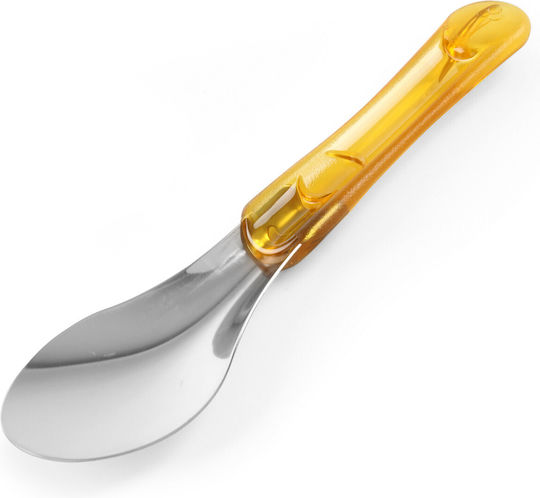 Yellow Stainless Steel Ice Cream Spatula Tritan Handle Hendi 755822