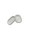 Svim Oval Plastic White Travel Soap Dish