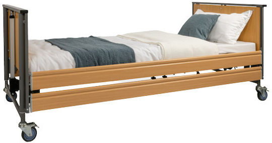 Tecfor Care Elektrisch / Handbuch Polyeder Krankenhausbett mit Verfasst am / Matratze / Seitenleiste / Räder / Bremsen