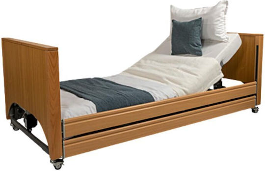 Tecfor Care Ecofit Elektrisch / Handbuch Polyeder Krankenhausbett mit Seitenleiste / Matratze / Räder / Bremsen