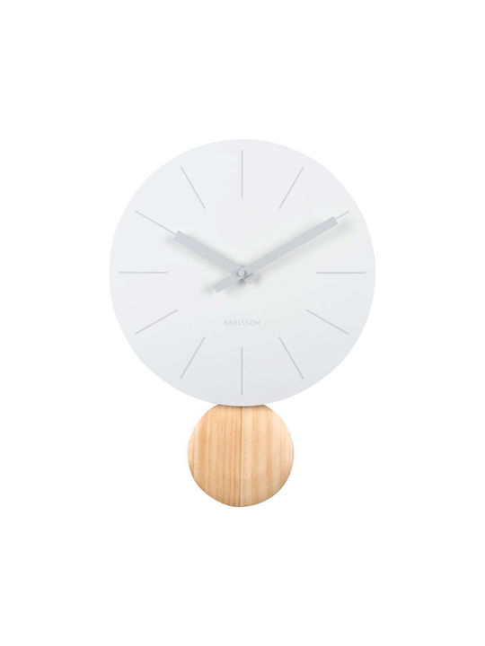 Karlsson Wall Clock With Pendulum Ø30cm