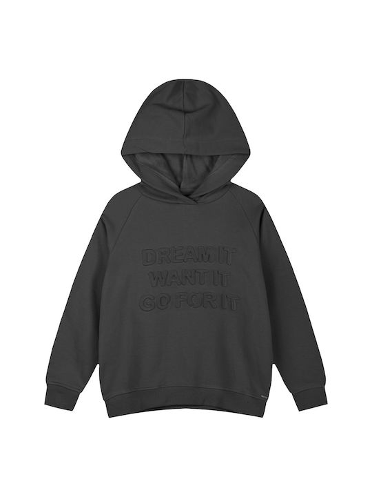 Energiers Kids Sweatshirt with Hood Black