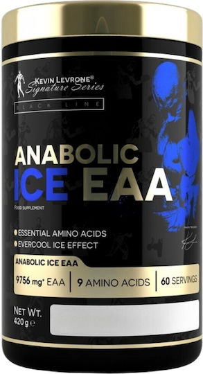 Kevin Levrone Black Line Anabolic Ice Eaa Essential Amino Acids Powder 420 Γραμμάρια Icy Citrus & Peach
