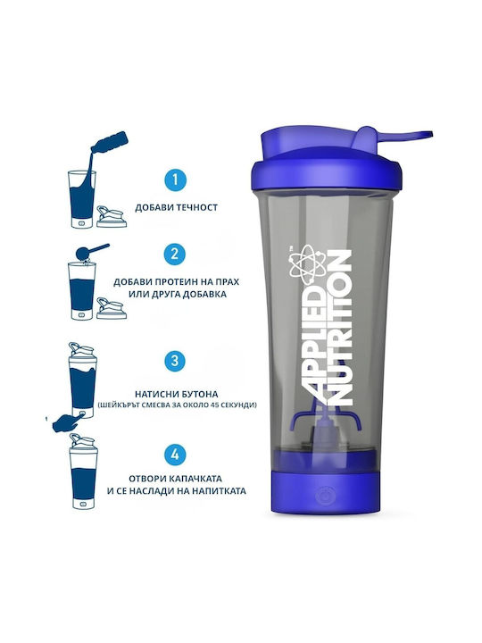 Applied Nutrition Shaker Πρωτεΐνης 600ml Πλαστικό Διάφανο