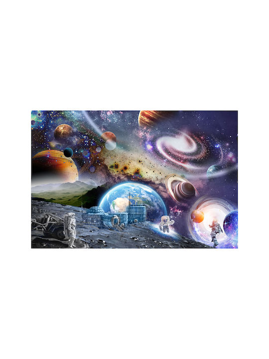 Модерно стенописно тапет за детска стая Космос 260x390