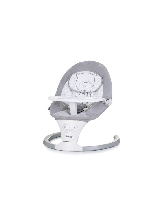 Chipolino Electric Relax pentru Bebeluși Leagăn Lera Gri pentru Copil până la 9kg