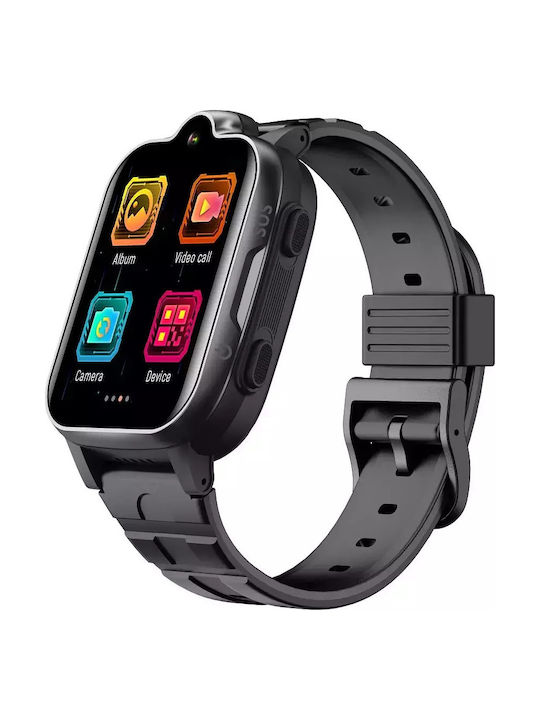 Nubi Kids' Smartwatch 4G with GPS & Camera Black