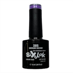 Sixteen Cosmetics Gel Nail Polish 385 Medium Orchid 8ml