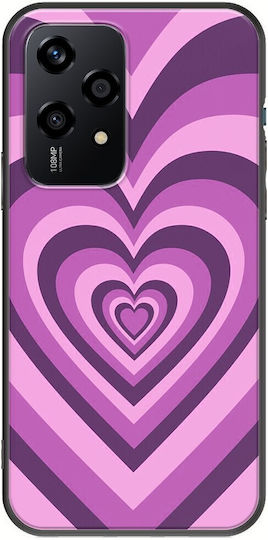 Latte Love Purple Honor 200 Lite 5G TPU Negru Silicon Negru
