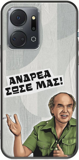 Epische Zitate Andreas Honor X7a Schwarzes TPU Silikon