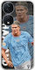Football Stars Erling Haaland Honor 90 Smart 5g Flexible Tpu Διάφανη Σιλικόνη