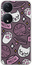 Cat Lover Honor 90 Smart 5g Flexible Tpu Διάφανη Σιλικόνη