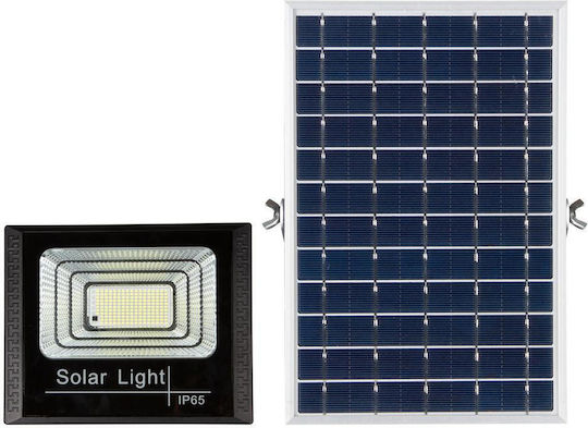 Powertech Στεγανός Ηλιακός Προβολέας LED 30W Φυσικό Λευκό 4000K με Φωτοκύτταρο και Τηλεχειριστήριο IP65