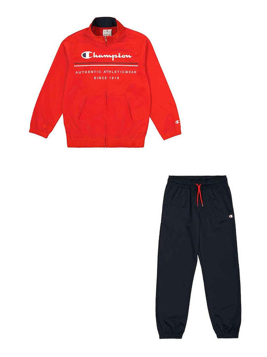 Kids Sweatpants Set Red 2pcs