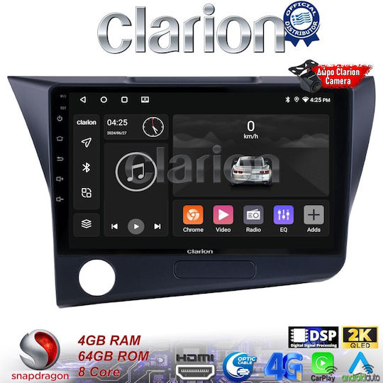 Clarion Sistem Audio Auto pentru Honda CR-Z 2010 > 2018 (Bluetooth/USB/WiFi/GPS/Apple-Carplay/Android-Auto)