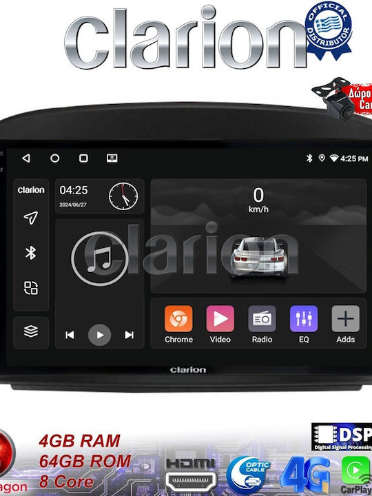 Clarion Sistem Audio Auto pentru Mercedes-Benz Magazin online 2009 > 2014 (Bluetooth/USB/WiFi/GPS/Apple-Carplay/Android-Auto)