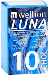 Wellion Luna Ταινίες Μέτρησης Χοληστερόλης 10τμχ