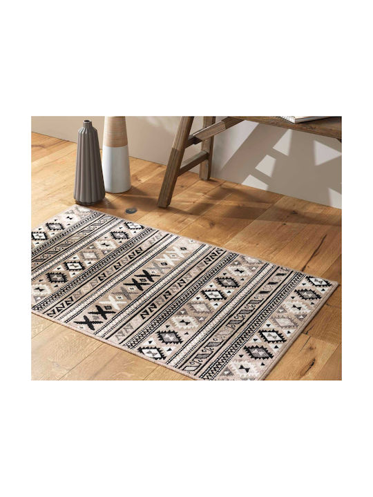 Flamingo Rug Rectangular Taupe