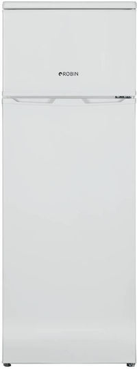 Robin Double Door Refrigerator 243lt H160xW54xD60cm White RT-280E