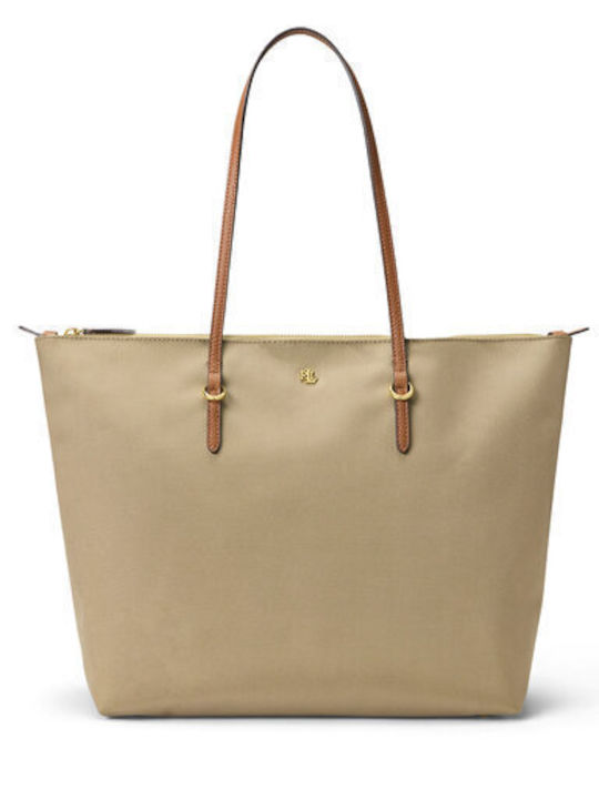 Ralph Lauren Keaton Γυναικεία Τσάντα Shopper Ώμ...