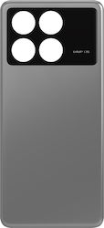 Xiaomi Battery Cover Poco X6 Pro Grey Original Service Pack Grey Xiaomi Battery Cover Poco X6 Pro Grey Original Service Pack Grey
