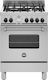 La Germania Gas Cooker 65lt W59.5cm. White