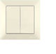 Mutlusan Wall Switch Two-Way Beige