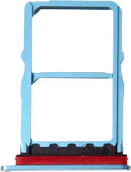 Replacement Sim Card Tray Huawei P30 Blue Replacement Sim Card Tray Huawei P30 Blue