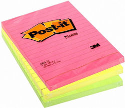 3M Aufkleber Notizblöcke im Würfel 10,2x15,2cm Post-it