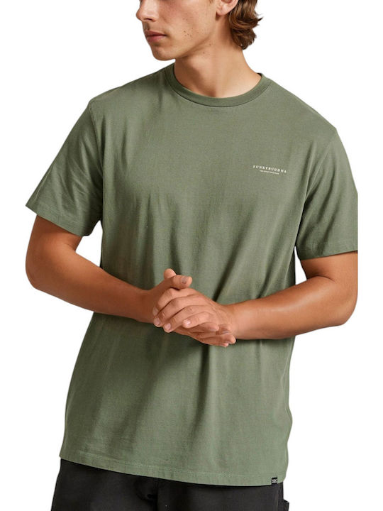 Funky Buddha Tricou Verde