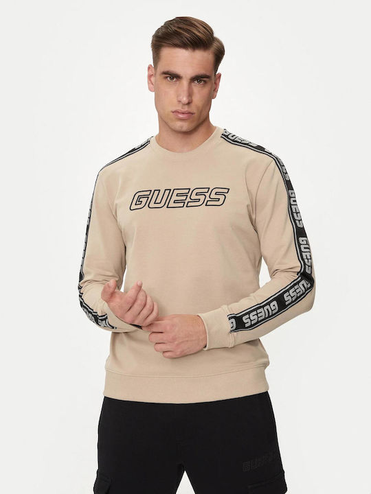 Guess Men's Sweatshirt Stone