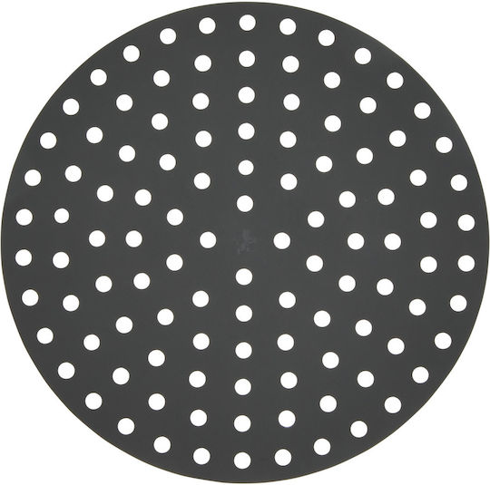 Maxwell & Williams Silicone Surface Round 19.5cm Air Fryer Anthracite Bakermaker