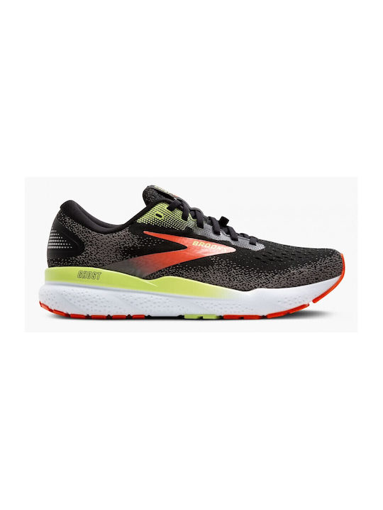 Brooks Ghost 16 Sport Shoes Running Black Water...