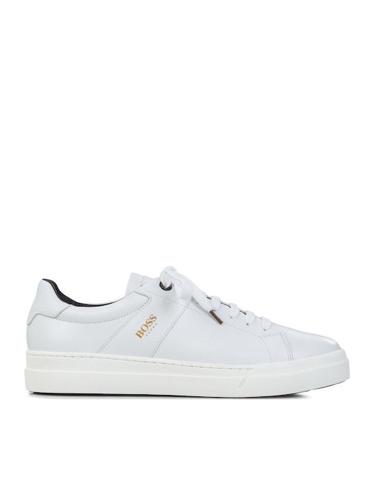 Boss Shoes Ανδρικά Sneakers Ασπρο