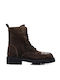 Alpe Suede Women's Ankle Boots Brown