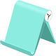 Foldable Multi-position Adjustable Tablet Smartphone Table Stand Turquoise