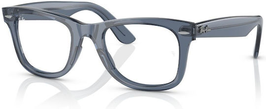 Ray Ban Wayfarer Ease Γυναικείος Κοκκάλινος Σκελετός Μπλε RX4340V 8223