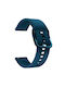 Curea Silicon Albastru (Vivoactive 4S/Vivomove 3S - Vivoactive 4S/Vivomove 3SHuawei Watch GT4/GT5 41mm / GT5 Pro 42mm)