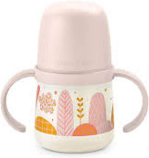Suavinex Educational Sippy Cup Plastic with Handles Pink Dreams Pink for 6m+m+ 150ml